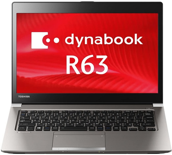 Dynabook R63/P PR63PEAA633AD8H ( Core i5-5200U / 4GB / 128GB SSD / Win10Pro / HD 1366*768) /
