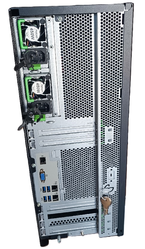 Win2016Sever ٻ PRIMERGY TX2550 M4 Xeon Silver 4112/96GB/1.8TB HDD x7 RAID/DVD ꥿Ÿ Ĺ  /