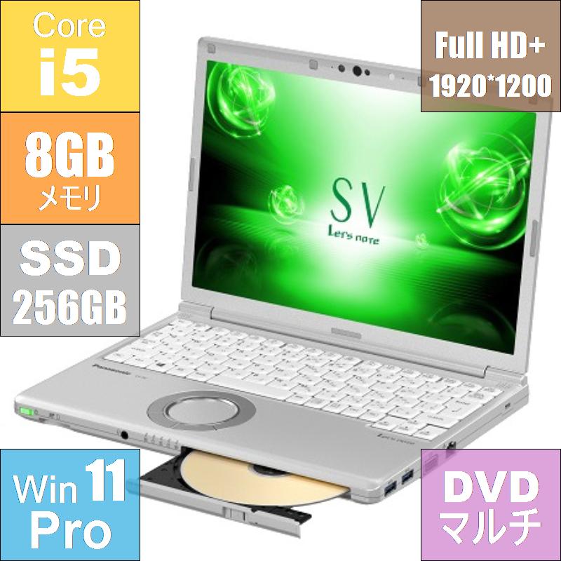 Let's note SV7 CF-SV7RDAVS (Core i5-8350U / 8GB / 256GB SSD / FullHD+ 1920x1200  / Web / ǿWin11Pro /