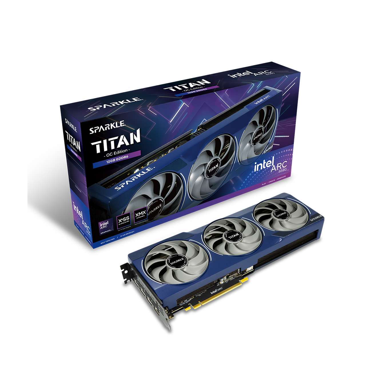 SPARKLE Intel Arc B580 TITAN OC SB580T-12GOC [PCIExp 12GB]