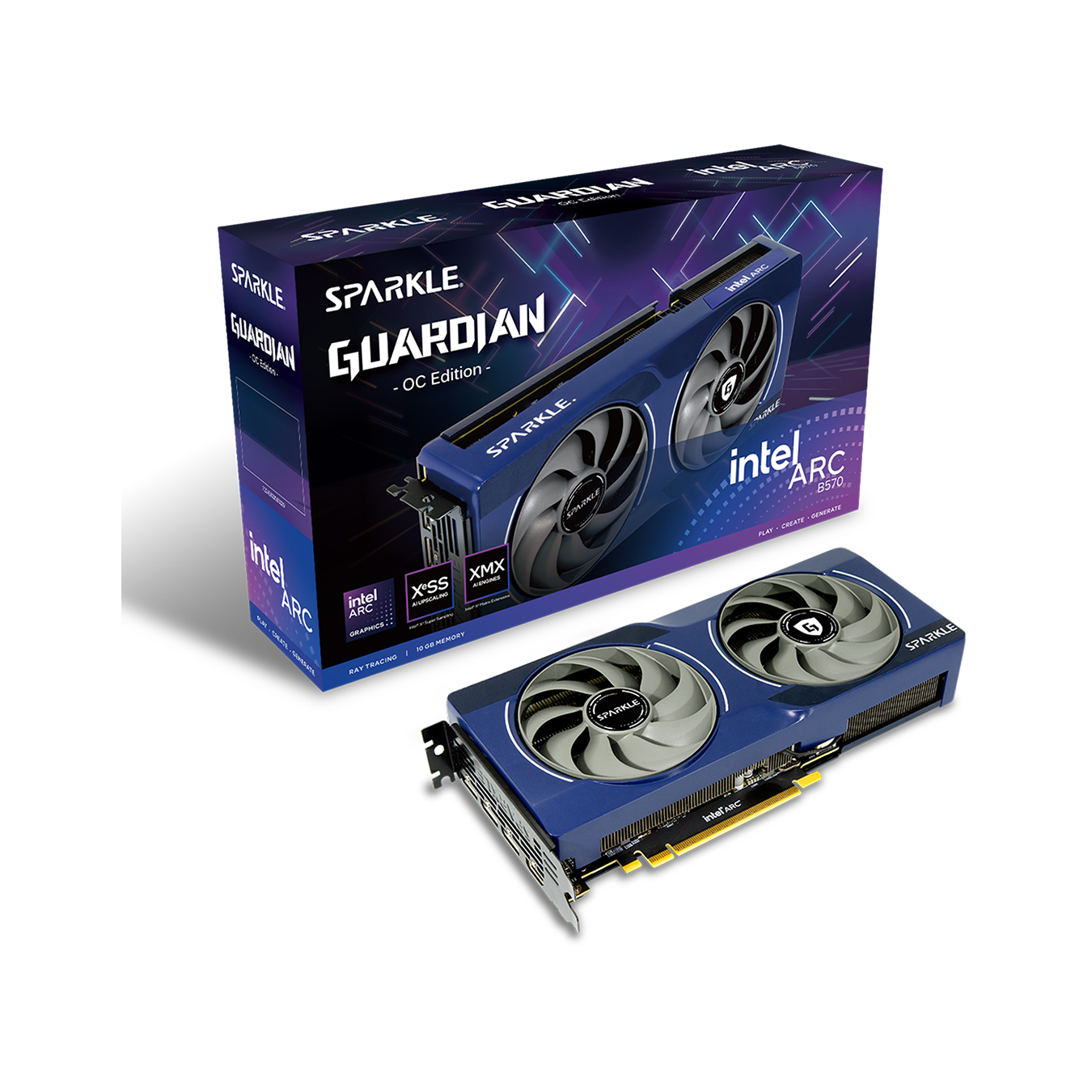 SPARKLE Intel Arc B570 GUARDIAN OC SB570G-10GOC [PCIExp 10GB]